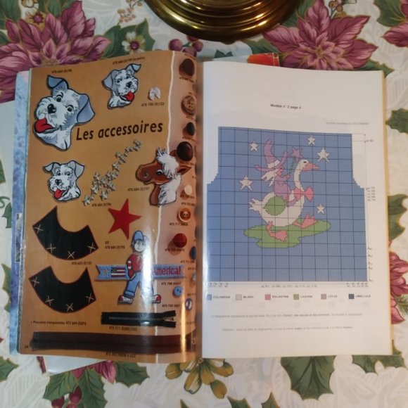 Vintage Knitting, Phildar Créations Magazines, Vintage French Knitting Magazines - Picture 4 of 7